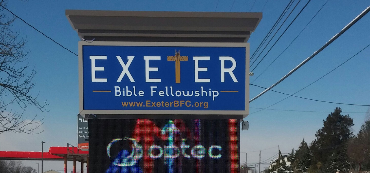Exeter Bible Fellowship - Custom Business Signage in Reading, Pa