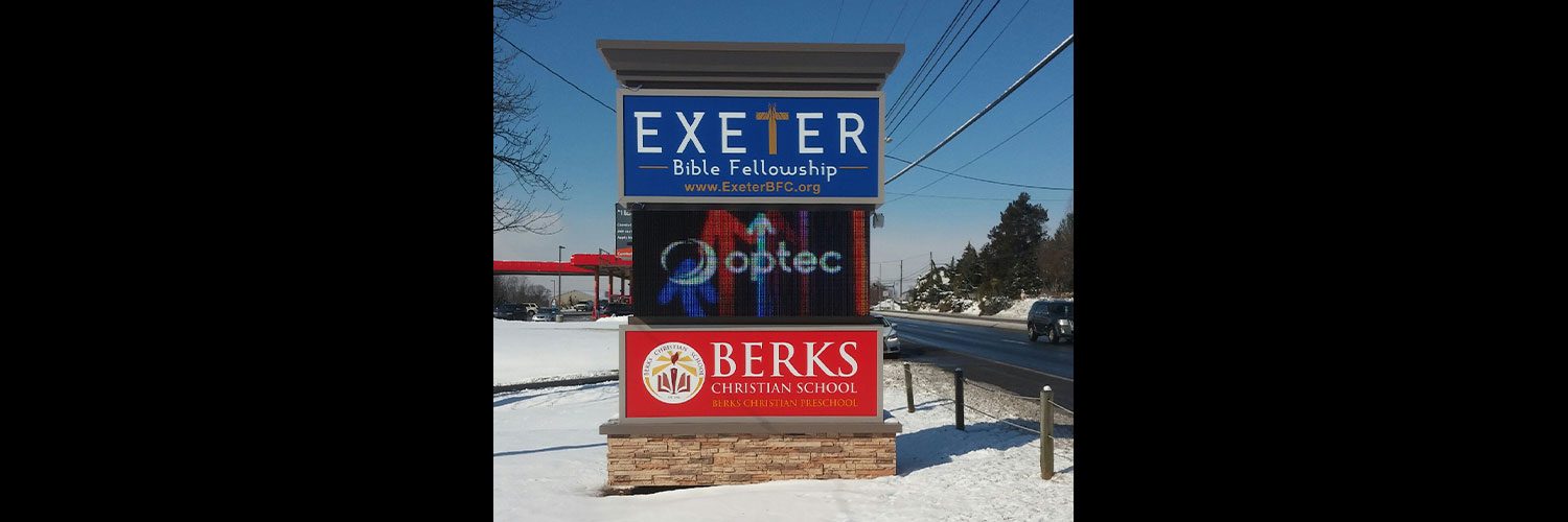 Exeter Bible Fellowship Signage - Business Signage in Reading, PA